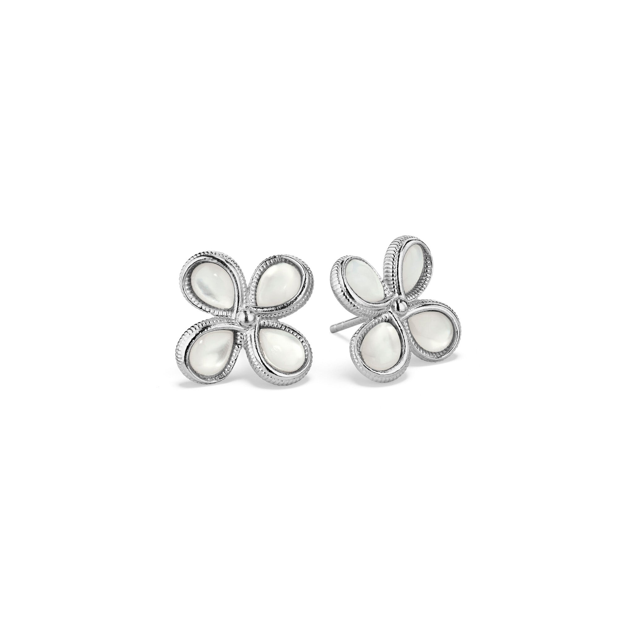 Jardin Stud Earrings With Mother Of Pearl