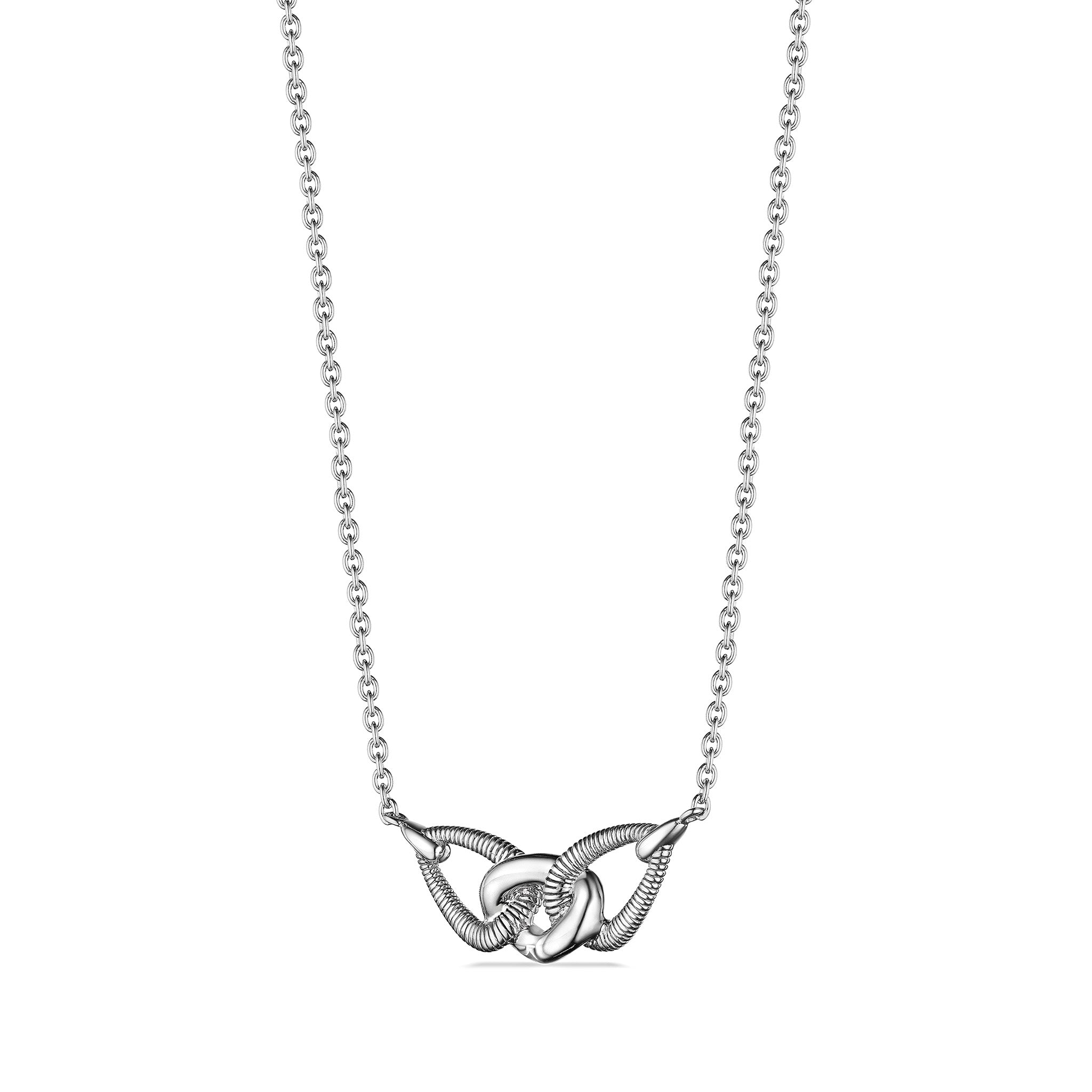 Eternity Interlocking Link Necklace