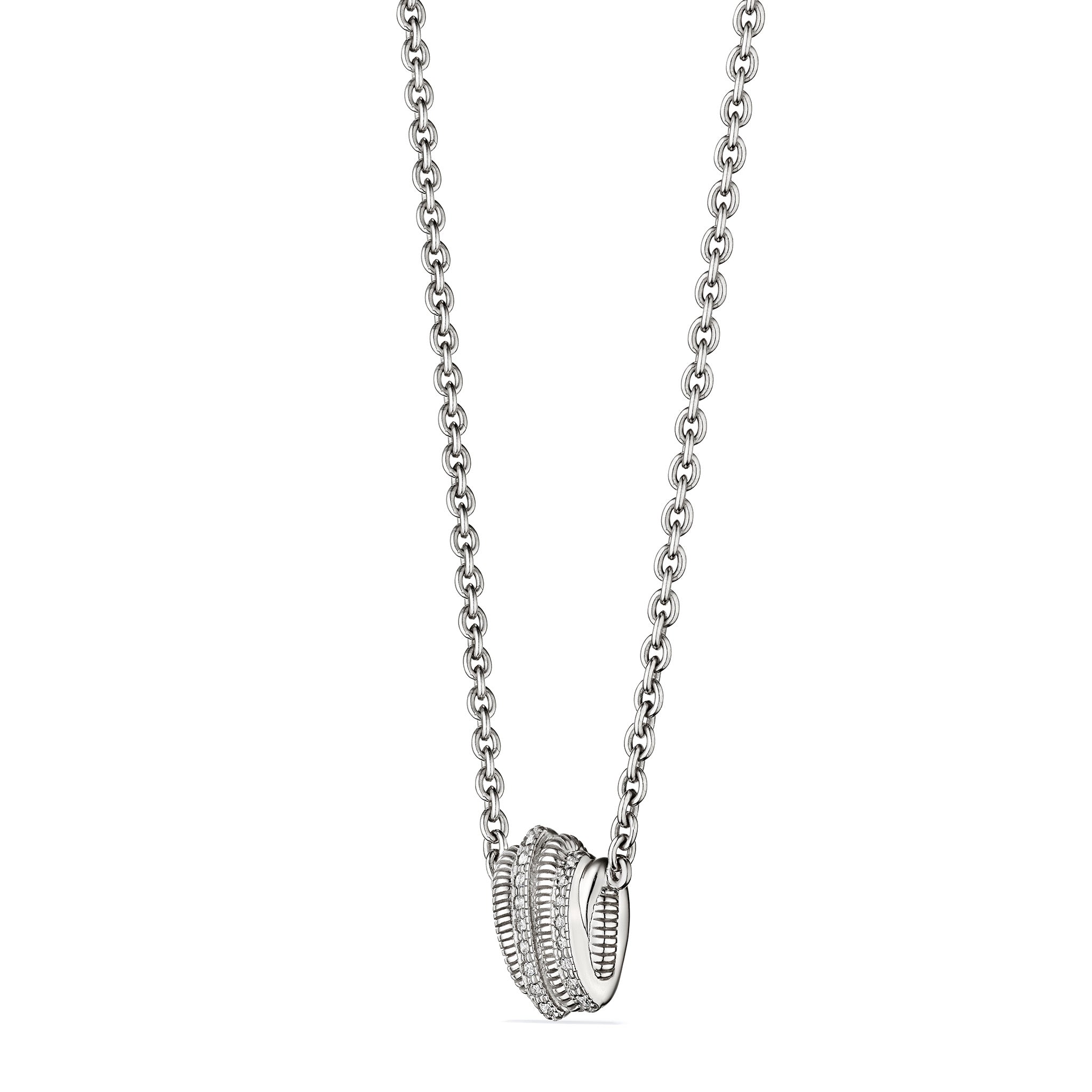 Eternity Highway Necklace with Diamonds