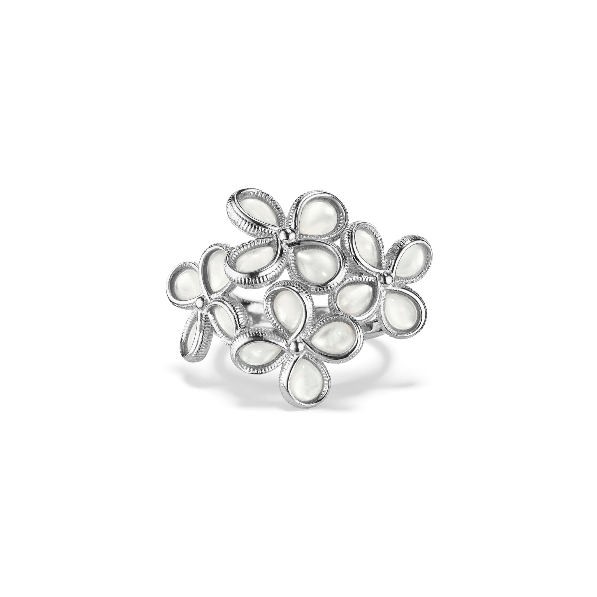 Jardin Bouquet Ring With Mother Of Pearl