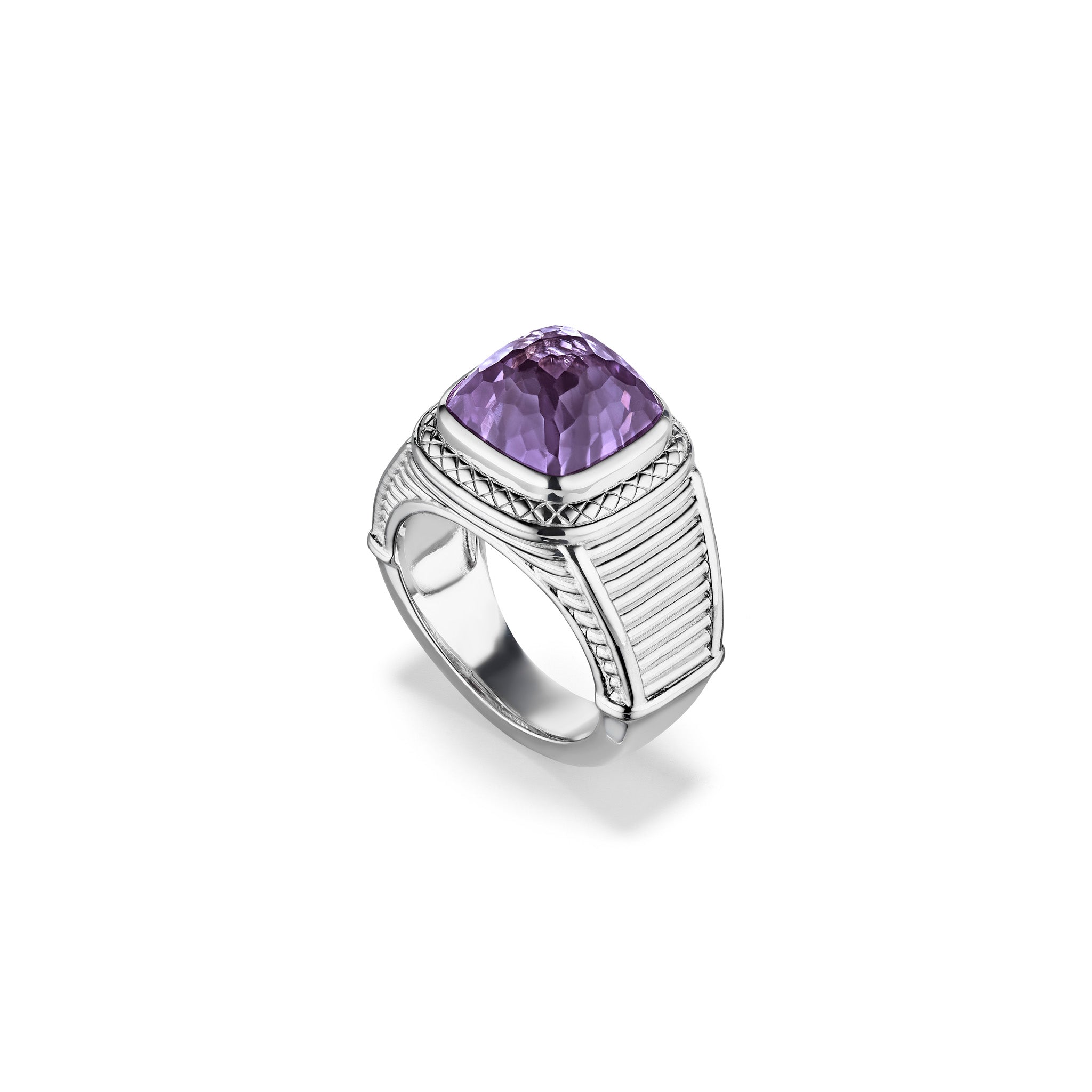 Cassandre Ring with Amethyst