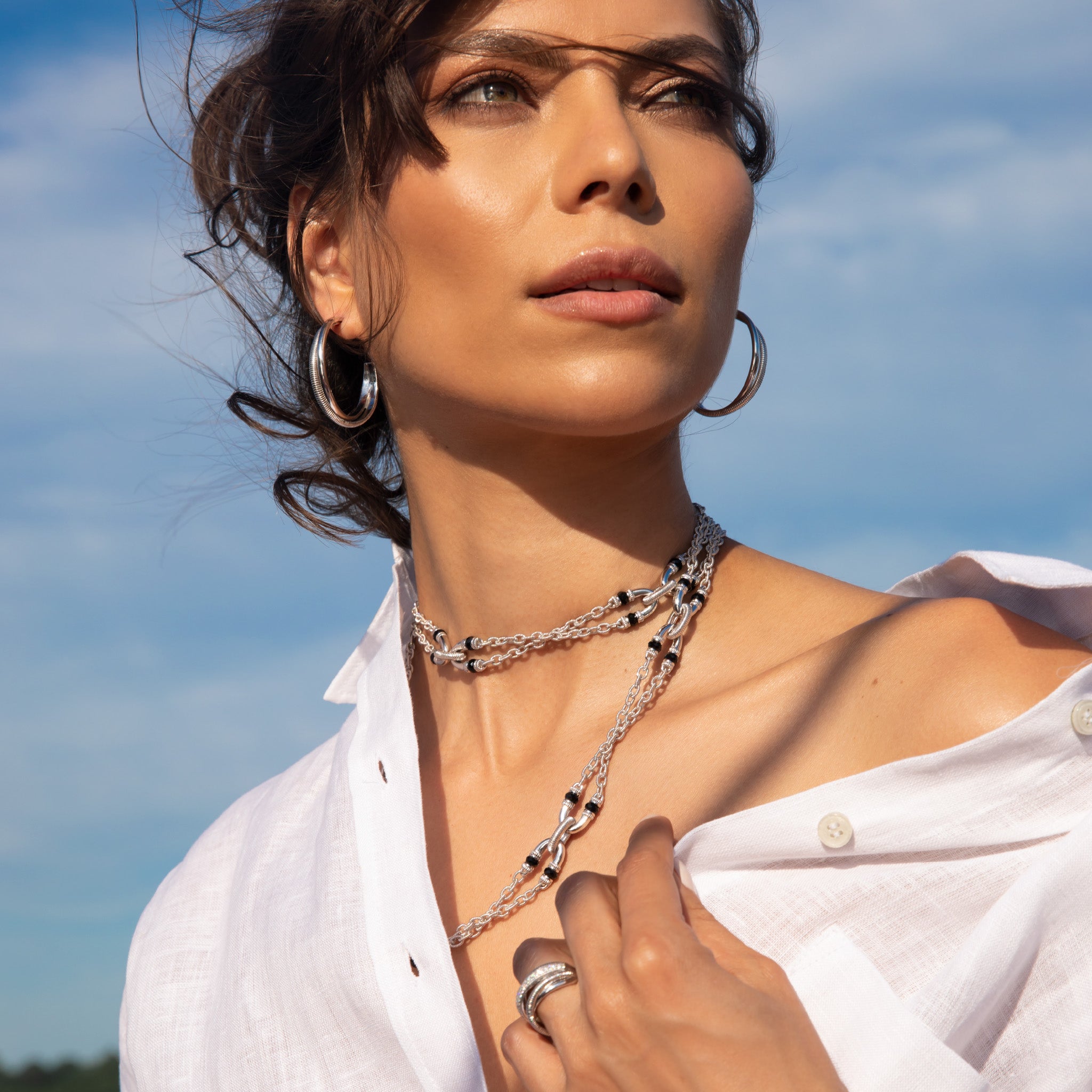 Judith Ripka Jewelry Model