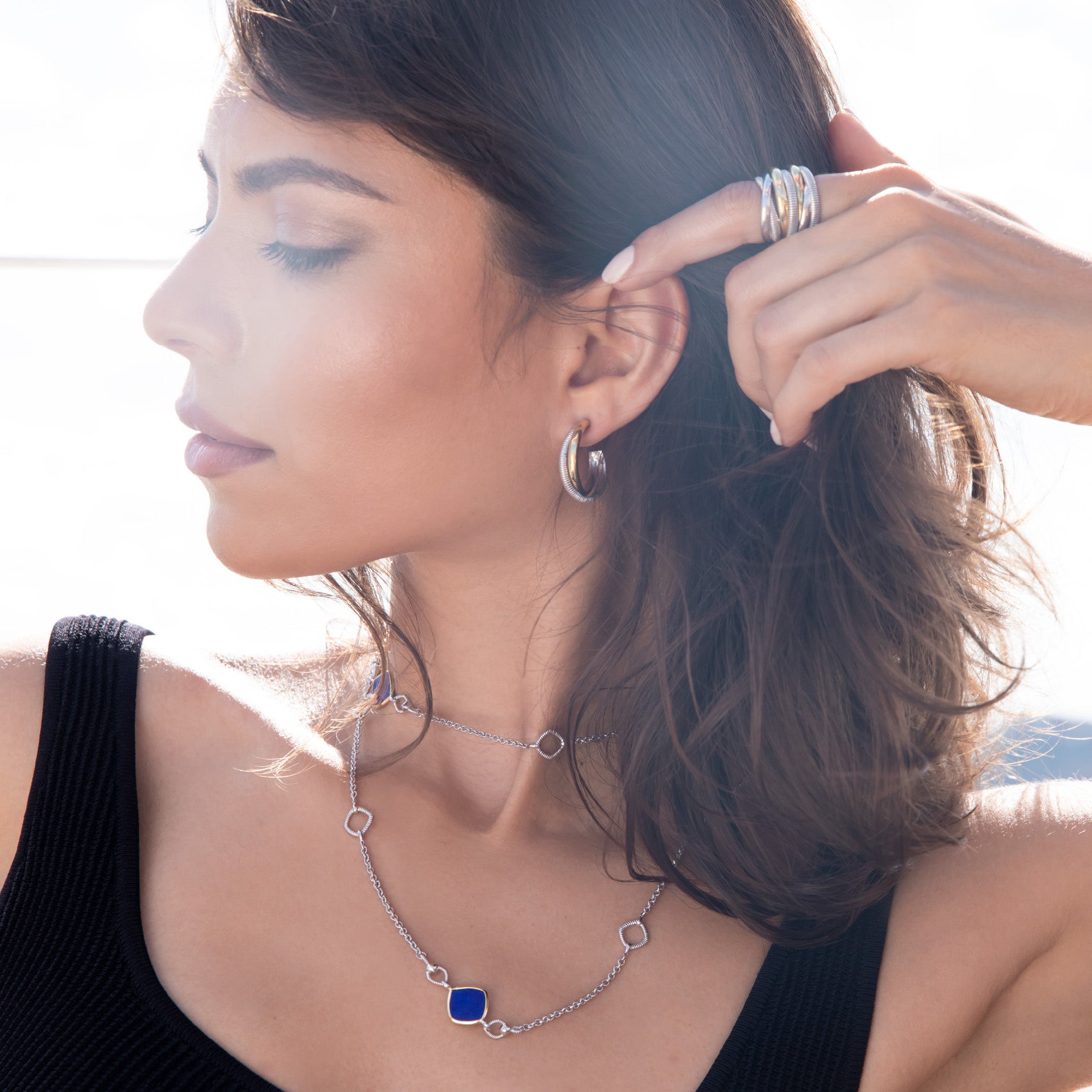 Judith Ripka Jewelry Model