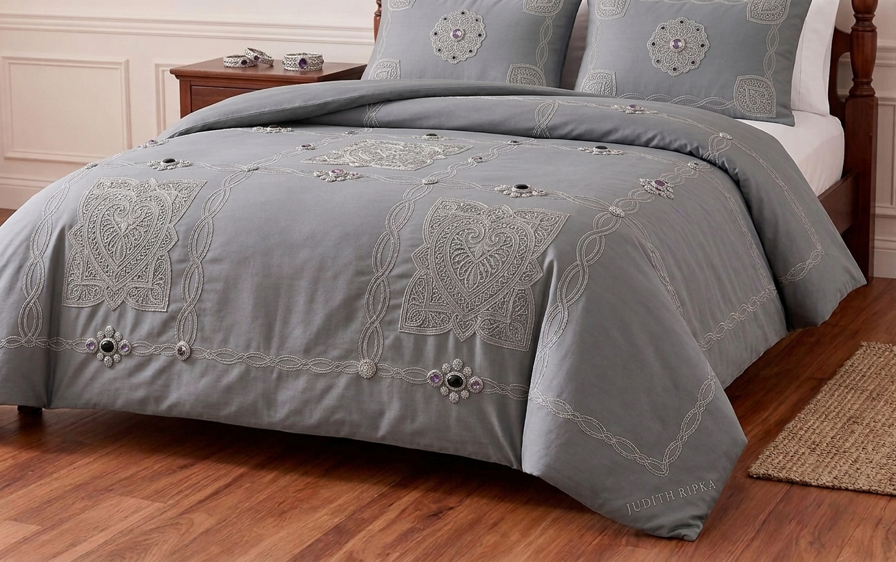 Judith Ripka Designer Duvet Cover