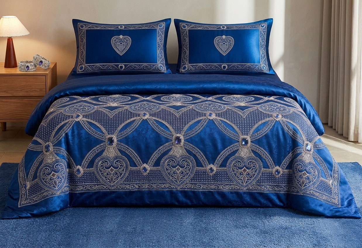 Judith Ripka Designer Hearts Duvet Cover