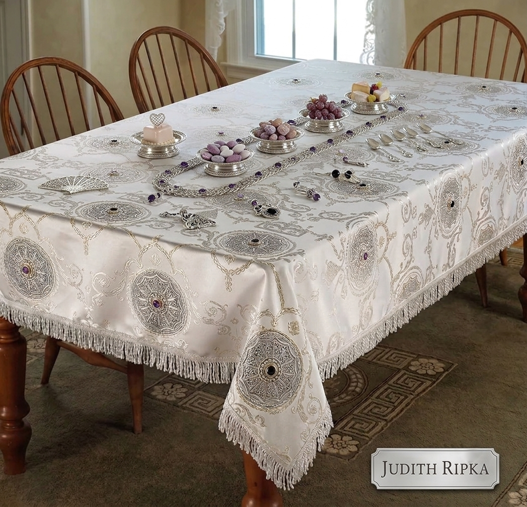 Judith Ripka Designer Tablecloth