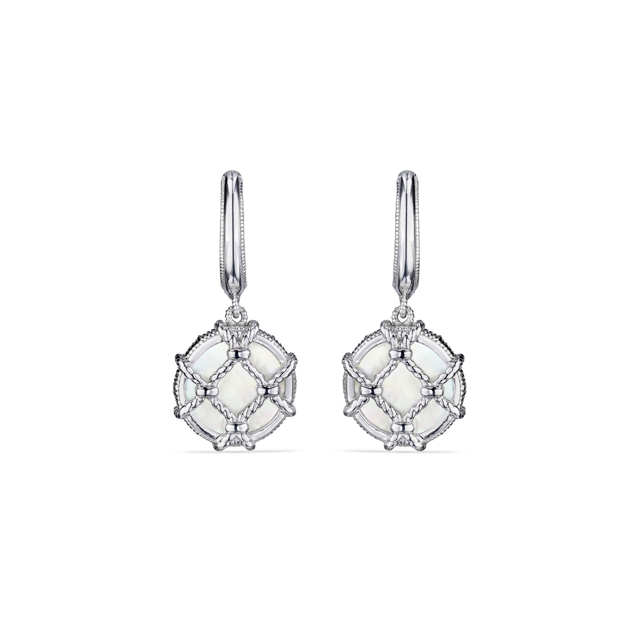 Isola Single Drop Earrings with Mother of Pearl