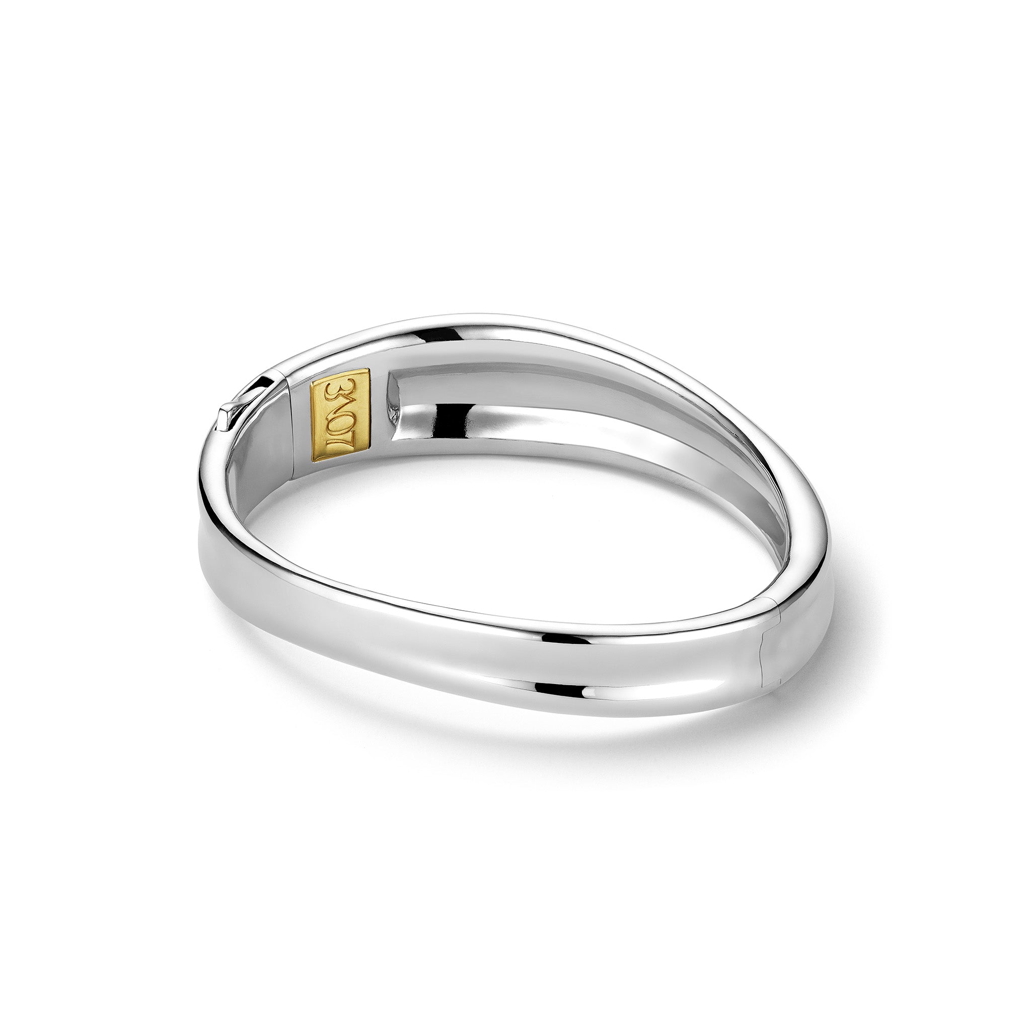 Eros 3707 Bangle Bracelet with 18K Gold Vermeil