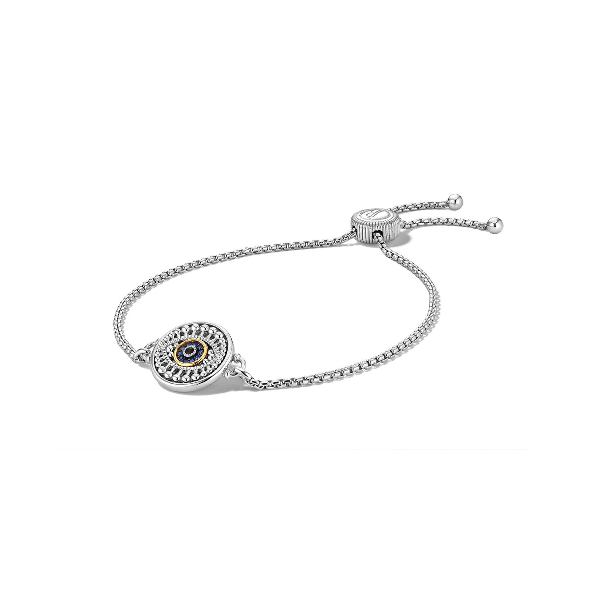 Little Luxuries Evil Eye Friendship Bracelet with Black
