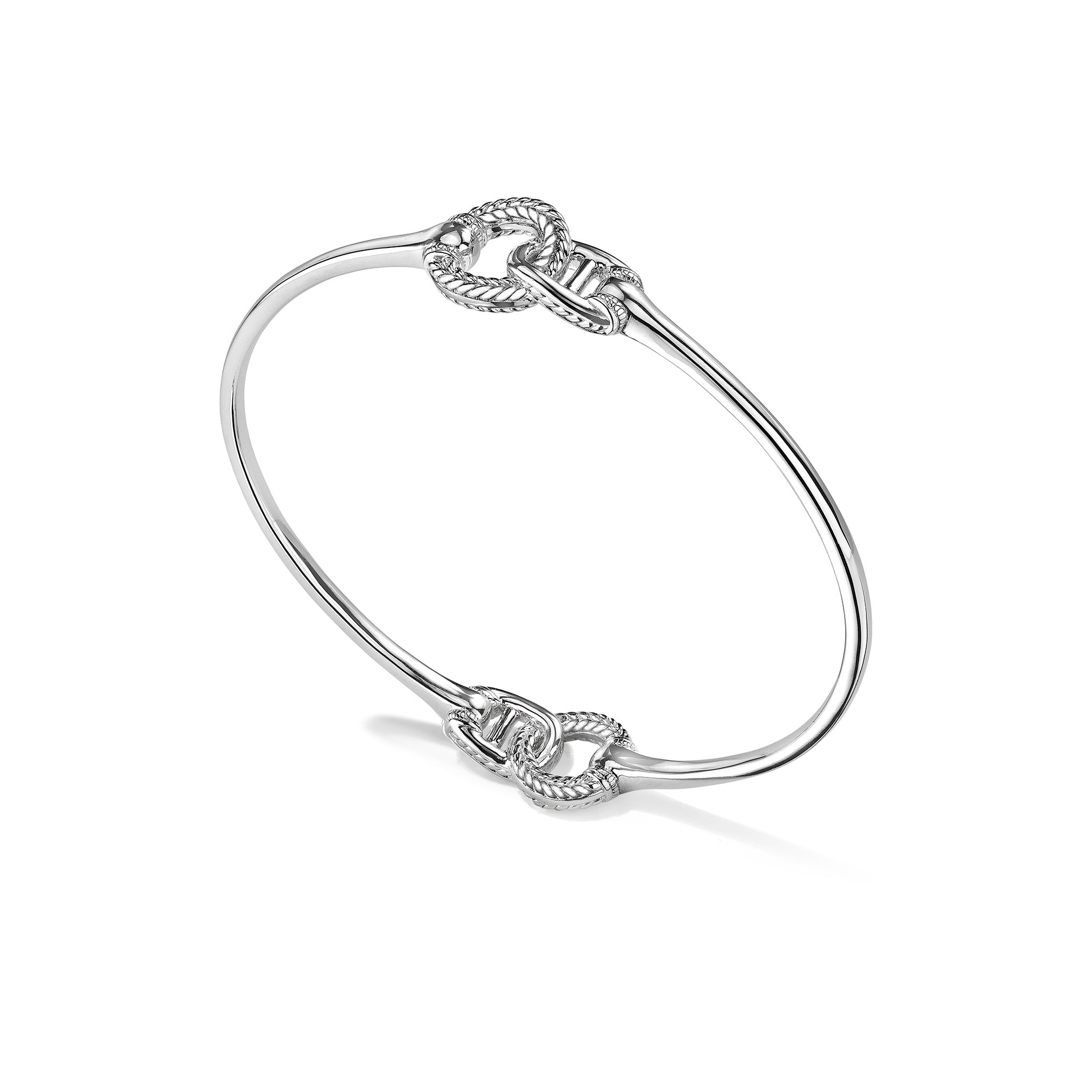 Vienna Interlocking Stack Bangle