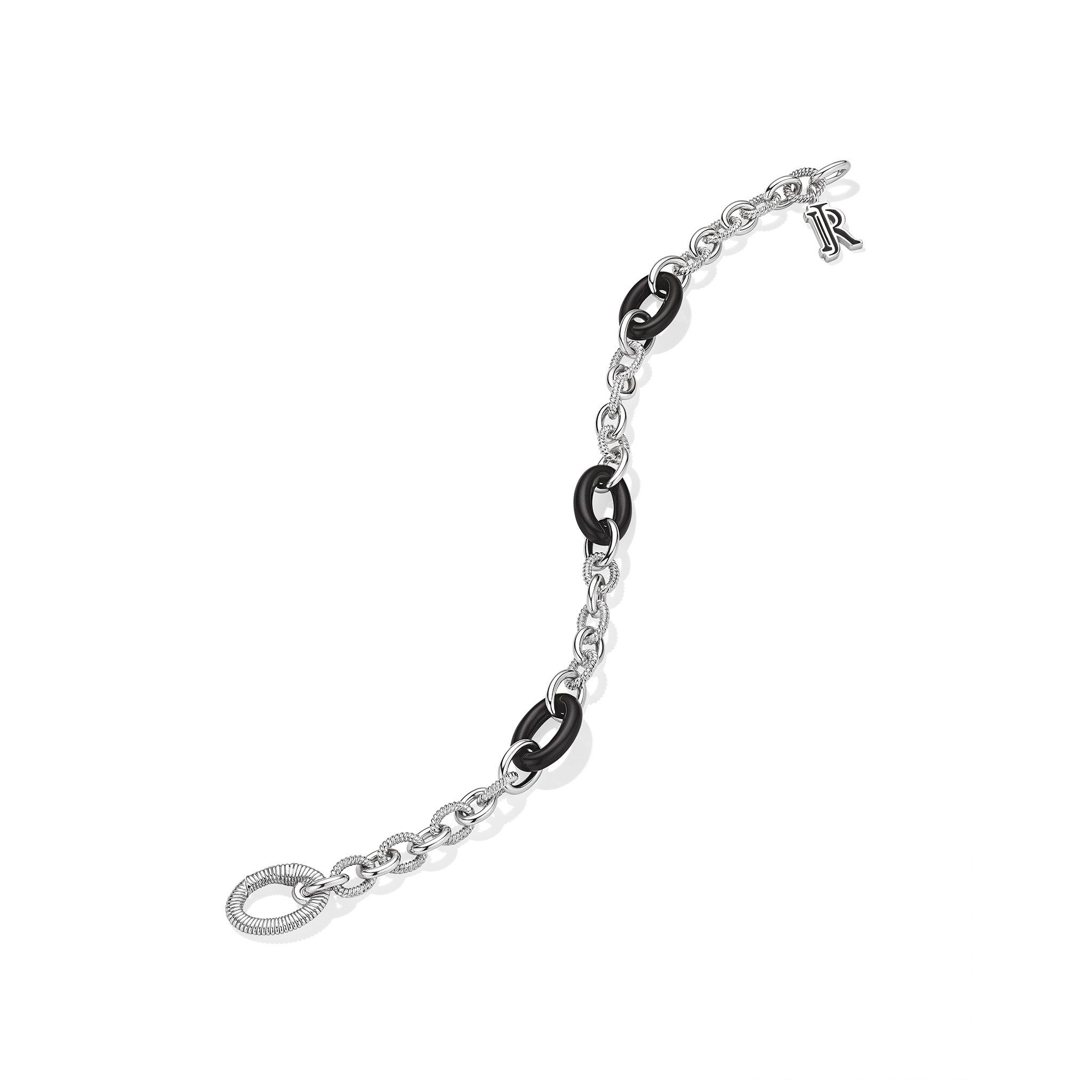Eternity Signature Link Bracelet with Black Onyx