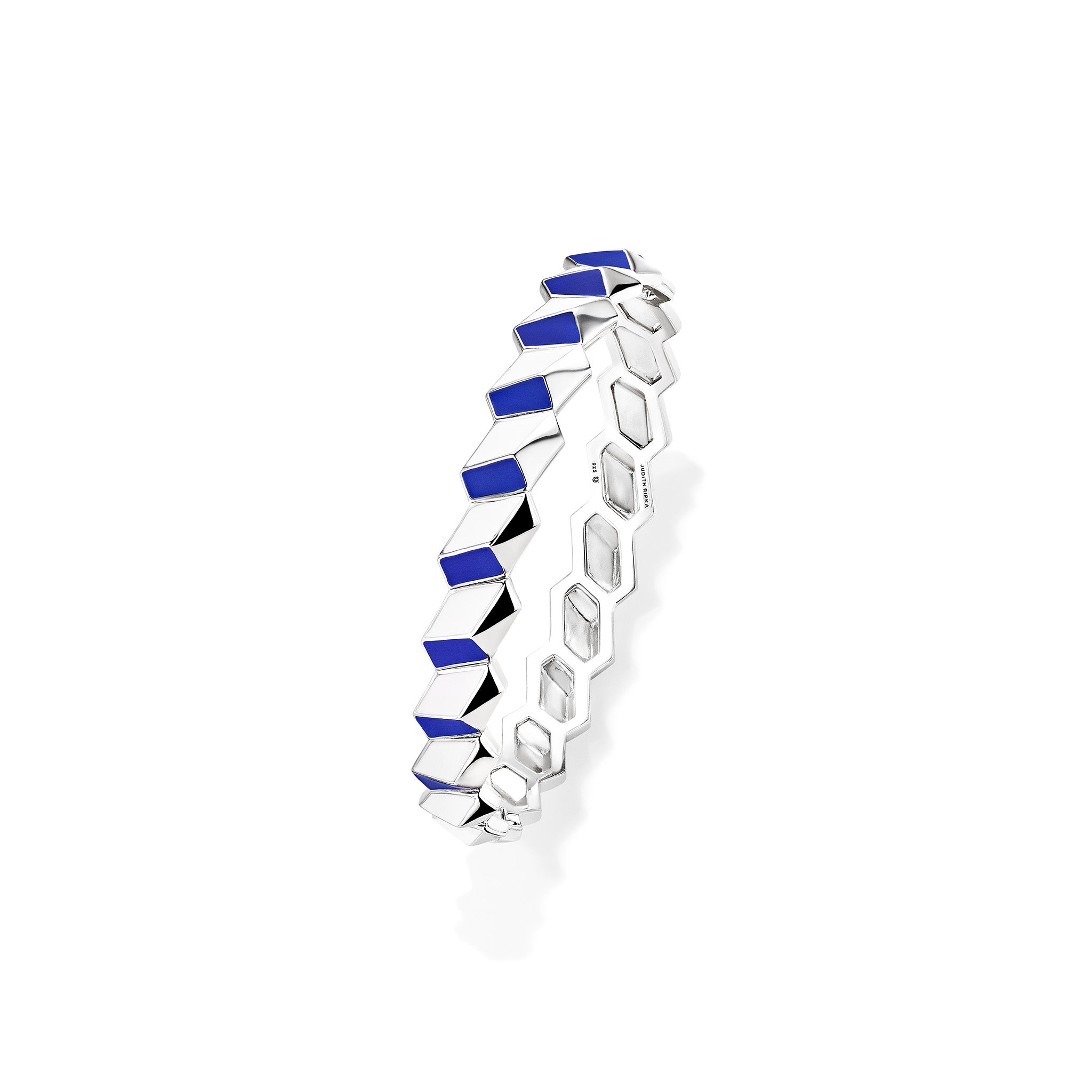 Judith Ripka Odyssey Chevron Band Ring