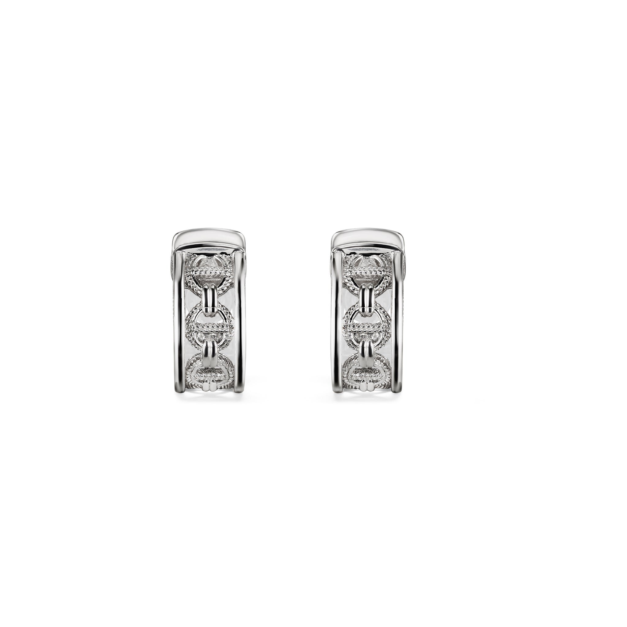 Vienna Huggie Hoop Earrings