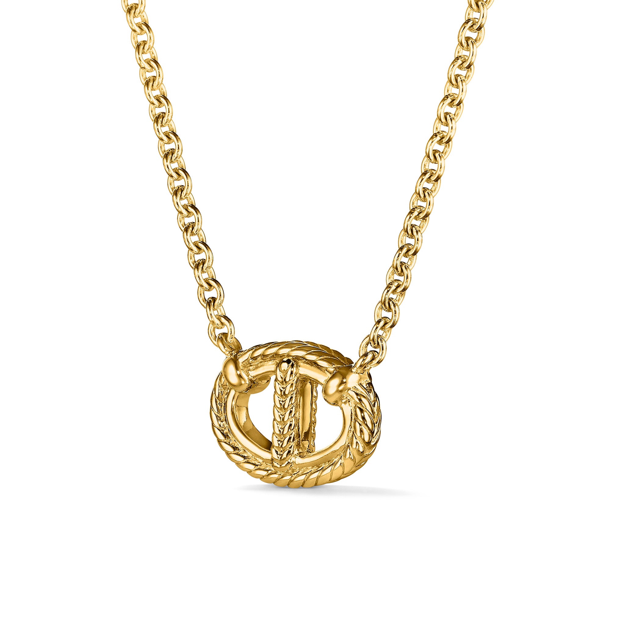 Vienna Single Link Necklace in 18K