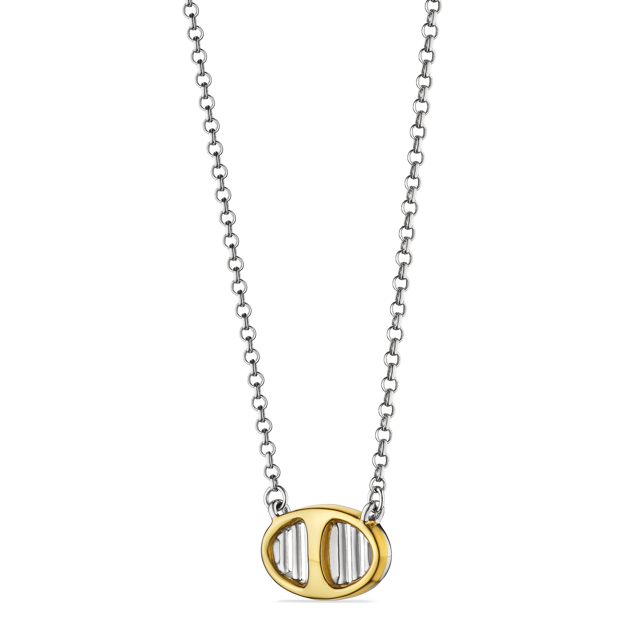 Cielo Necklace with 18K Gold