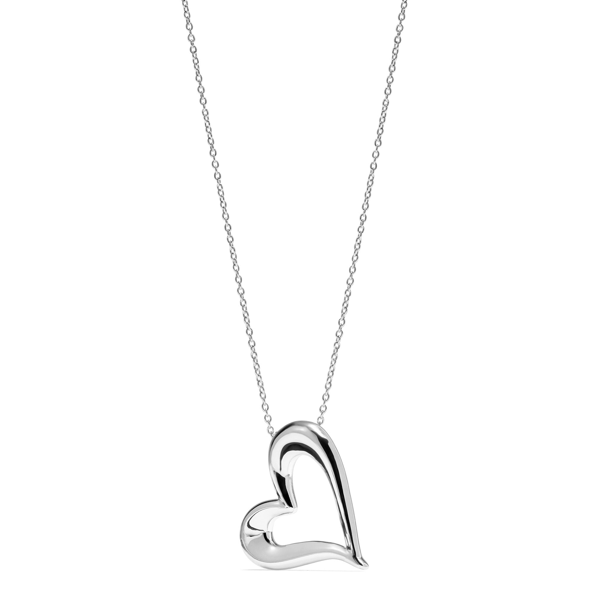 Eros Open Heart Necklace