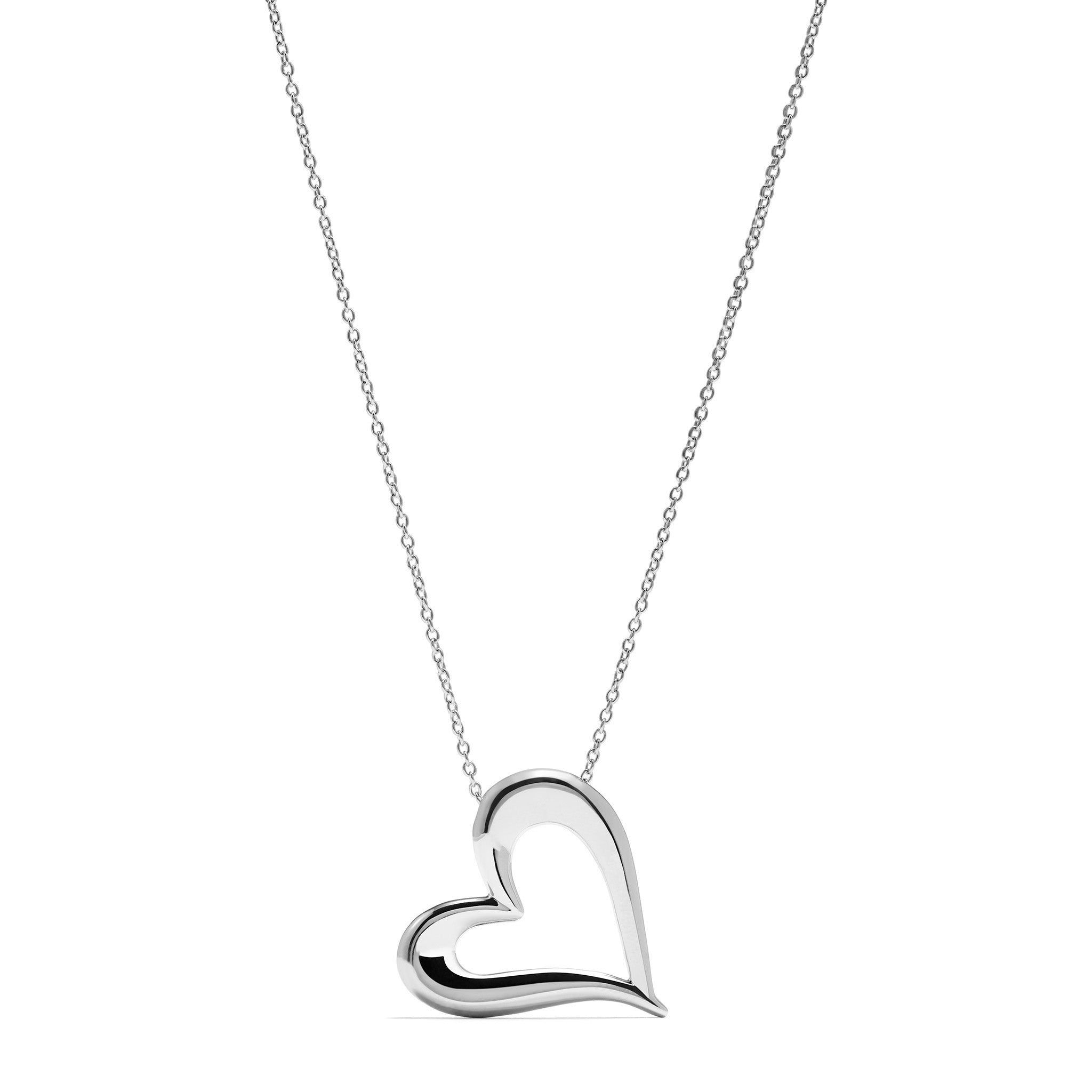 Eros Open Heart Necklace