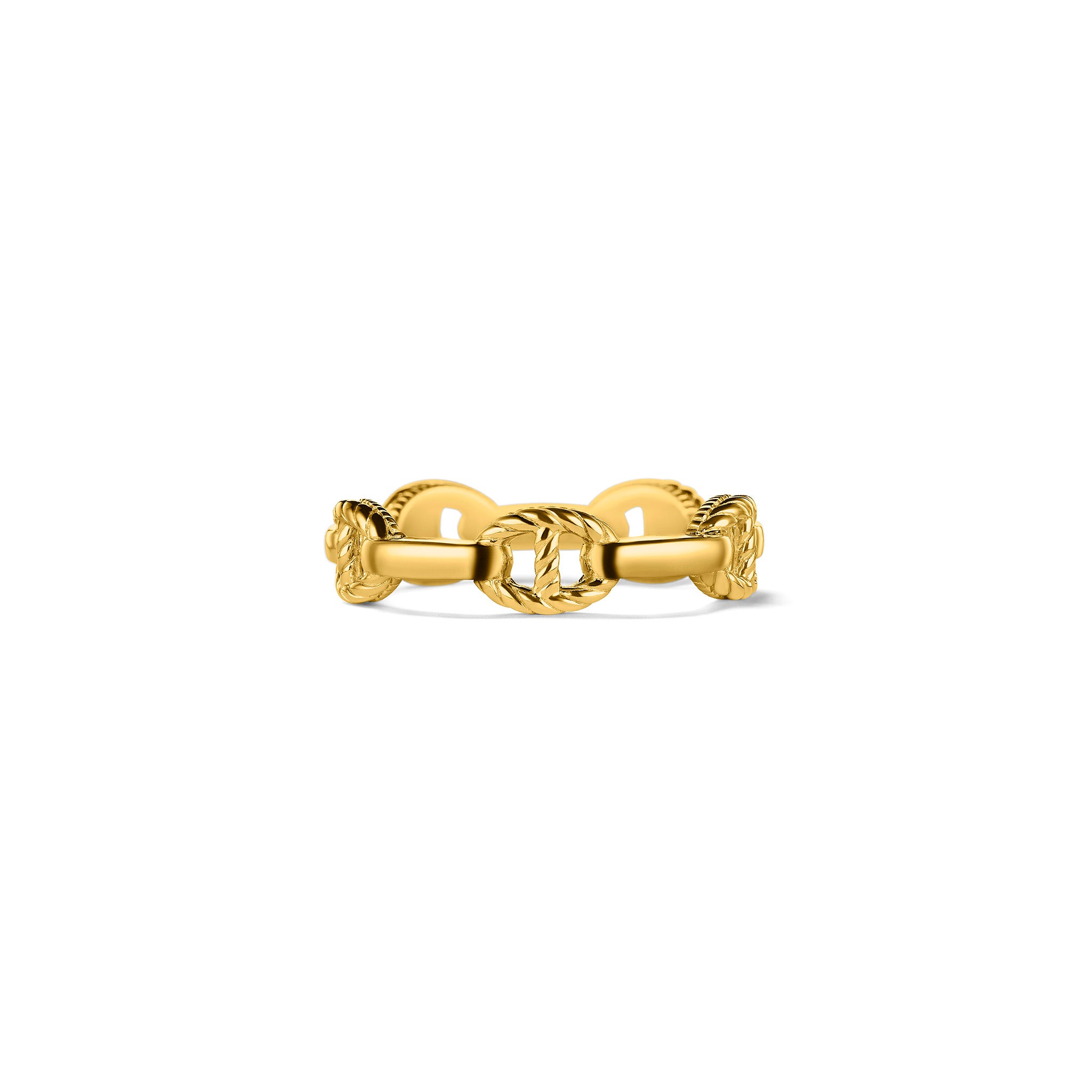 Vienna Stack Ring In 18K