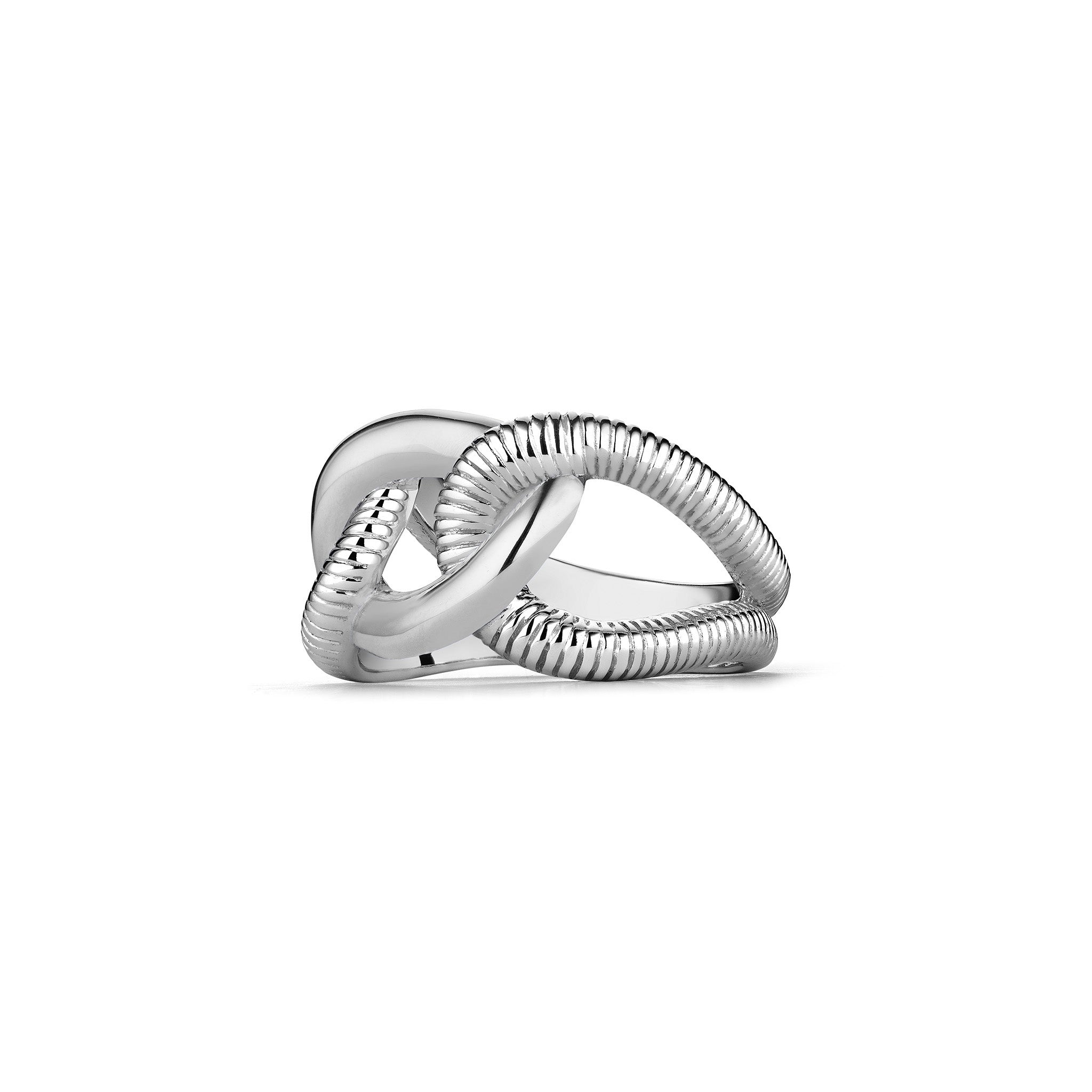 Eternity Interlocking Link Ring