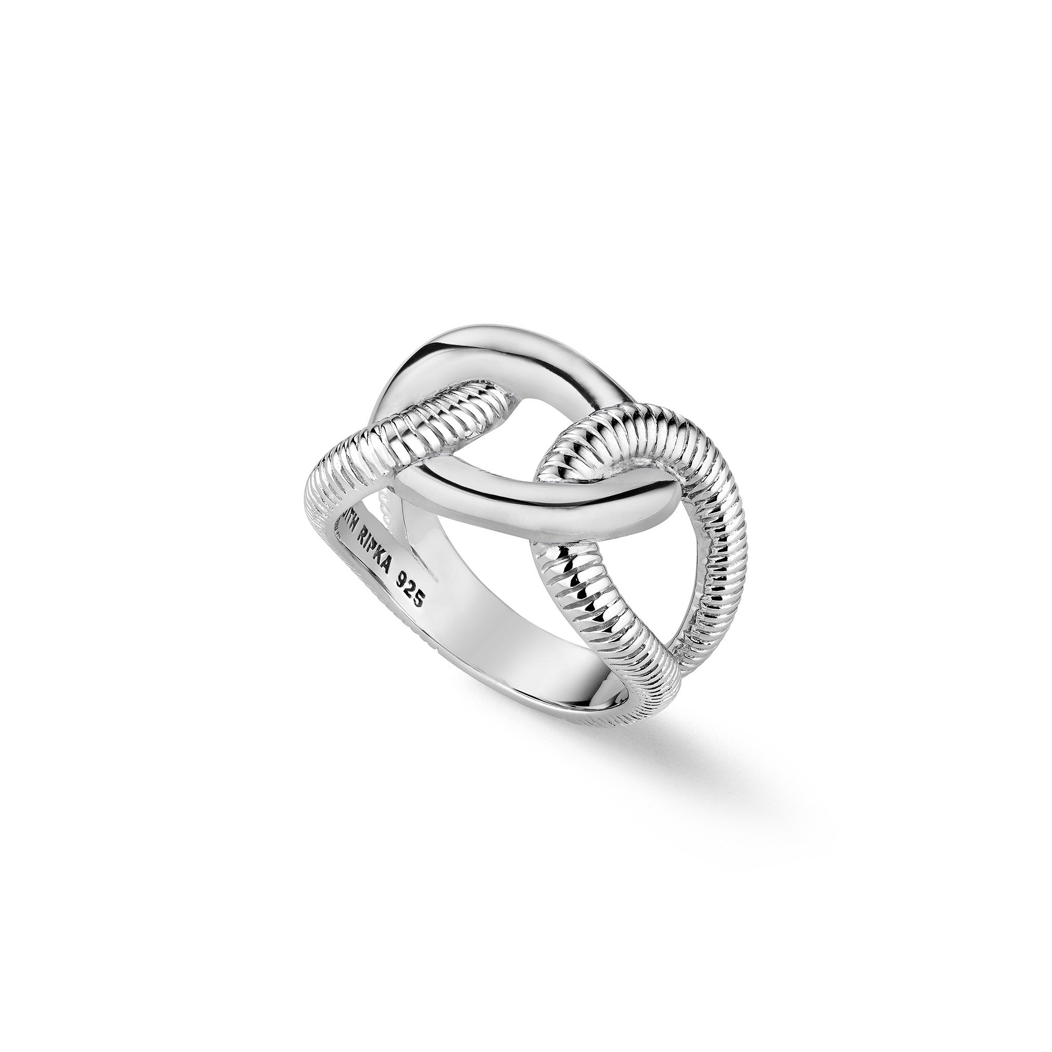 Eternity Interlocking Link Ring