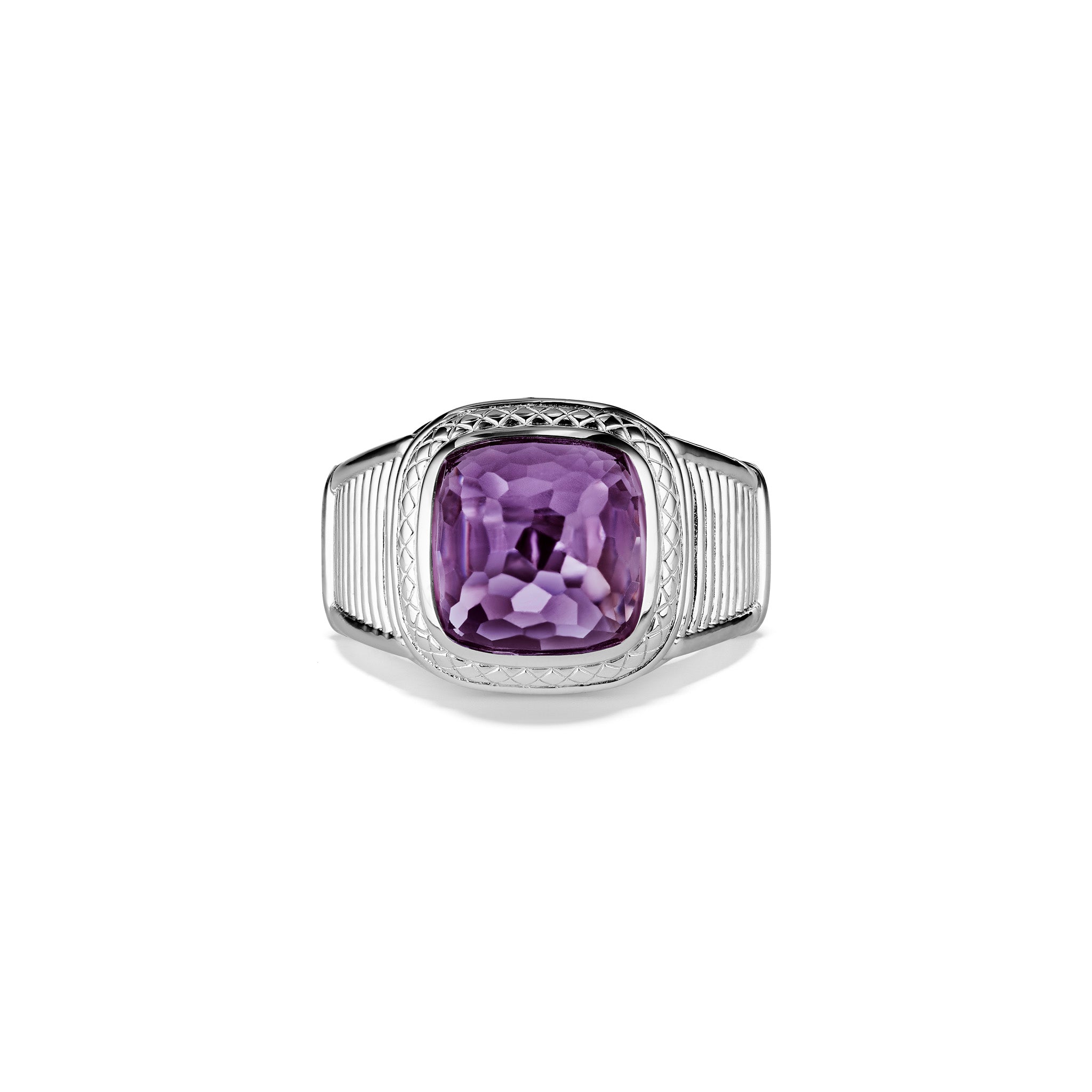 Cassandre Ring With Amethyst